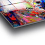 Wallity UV-857 Cuadro Decorativo de Vidrio Templado Multicolor 50 x 50 cm